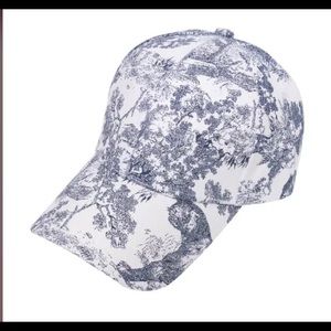 NWT Dior designer duplicate baseball cap.